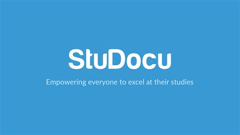 studocu.com login